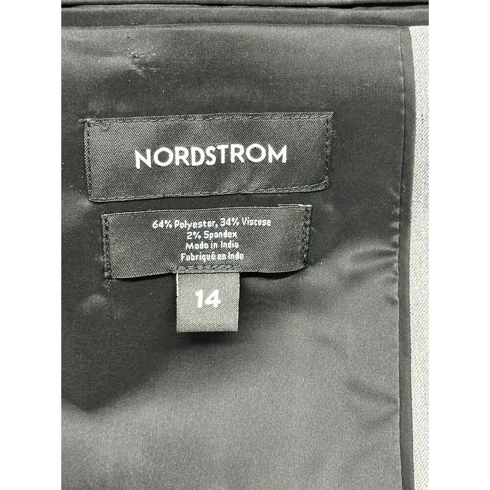 Nordstrom Boys Suit Blazer Size 14 Light Grey Suit‎ Jacket Wedding Formal Youth
